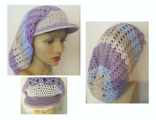 Crochet Hat PATTERN ONLY - Adult Round 