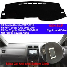 Cubierta de tablero para Toyota Corolla Axio Fielder 2007-2011 alfombrilla de tablero alfombrilla de tablero