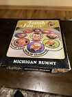 Michigan Rummy World Of Family Fun Board Game Complete Hasbro 1971 Vintage