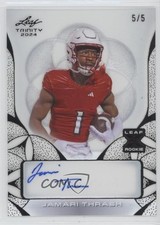 2024 Leaf Trinity Clear Auto Black 5/5 Jamari Thrash #CA-JT1 Auto 13u1