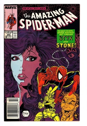 Amazing Spider-Man #309 VF/NM Marvel 1988 NEWSSTAND McFarlane COMBINED SHIPPING