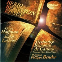 Audio Cd - Luciano Berio - Berio-Bernstein-Risset - Sonpact -D- Neu