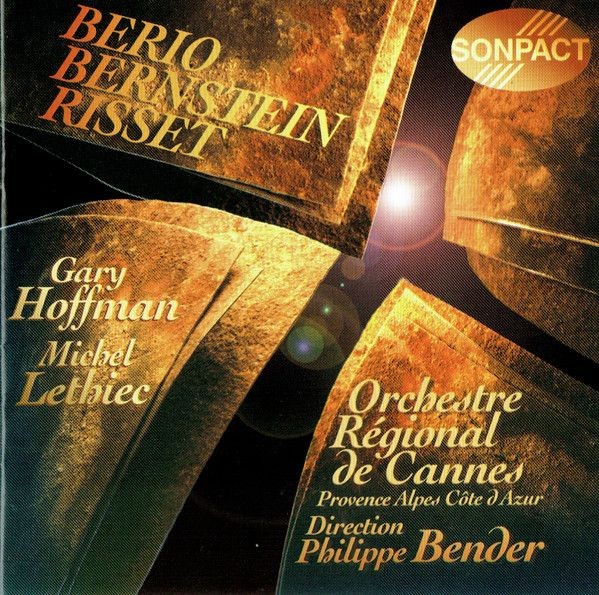 Audio Cd - Luciano Berio - Berio-Bernstein-Risset - Sonpact -D- Neu-image