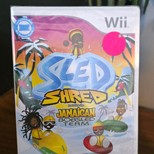 Sled Shred Featuring Jamaican Bobsled Team (Nintendo Wii, 2007) SouthPeak