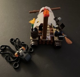 Lego Pirates 70410 Partial Set Pirate Raft Pirate Large Half Missing