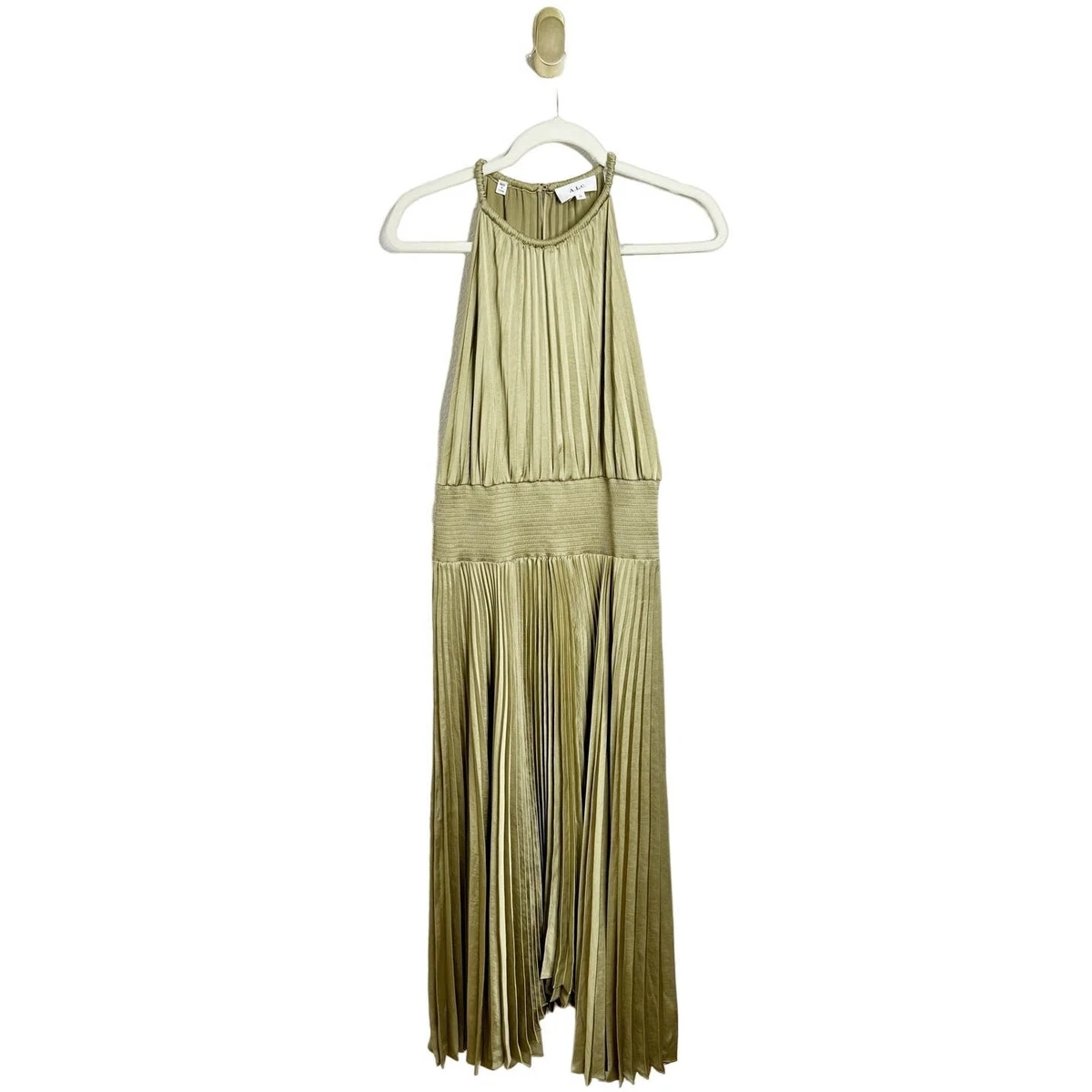 Halter Gold Dresses for Women for sale | eBay