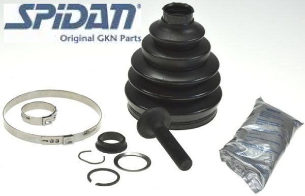 Spidan 24861 Faltenbalgsatz FüR Antriebswelle Achsmanschette Set Satz FüR Audi-image