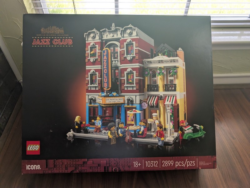 Icons Jazz Club 10312 - 18+ 2899 Pcs. Modular Buildings Collection Rare New