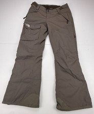 The North Face Women s Small Brown Ski Snow Pants Cargo Insulated Winter 28 In