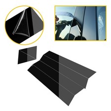 6x Black Pillar Posts For 2005-2010 Chrysler 300c Dodge Magnum Door Cover Trim 6x Black Pillar Posts For 2005-2010 Chrysler 300c Dodge Magnum Door Cover Trim
