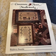 Cinnamon Heart Needleworks Raspberry Bramble Cross Stitch Pattern