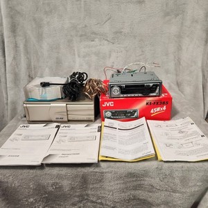 JVC car stereo cassette KS-FX385 Tape Player 12 Disc Cd Changer CH-X460