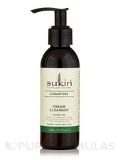 Sukin Signature Cream Cleanser For Normal to Dry Skin Paraben Free 4.23 Fl Oz