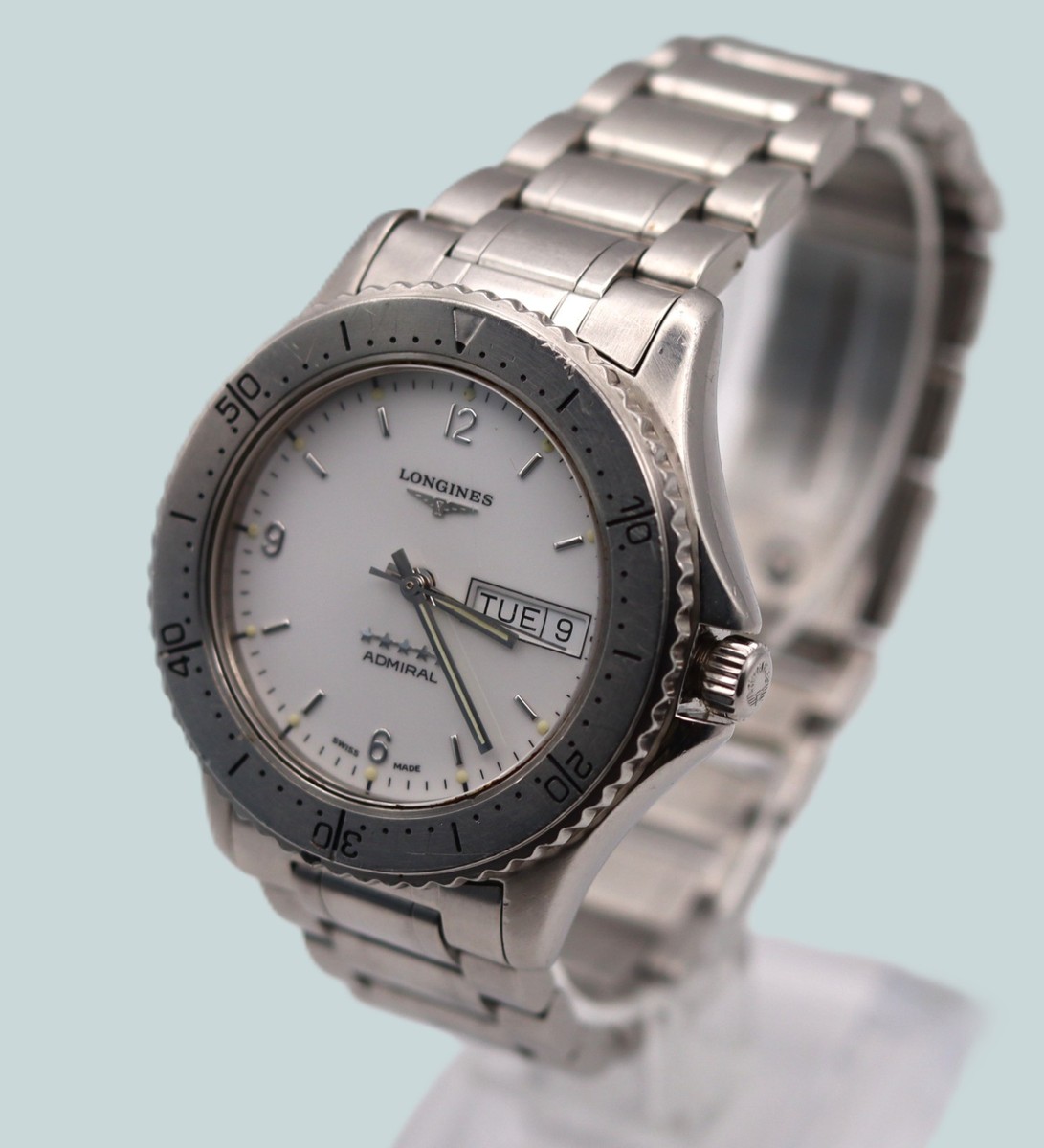LONGINES ADMIRAL DAY/DATE AUTOMATIC VINTAGE WRISTWATCH – REF: 7404