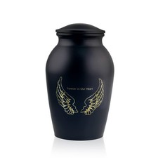 Urns for Human Ashes Adult Male,Professional Cremation Urn Black