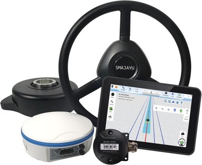 Tractor GPS Auto Steering System 2.5cm by CORS or RTK Base Station, 10cm by PPP