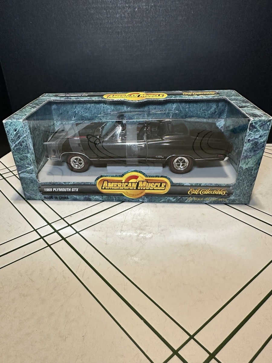 ミニカー ERTL CHRYSLER 1969 PLYMOUTH 1/18 ERTL American Muscle Die Cast Metal 1969 Plymouth Roadrunner 1:18