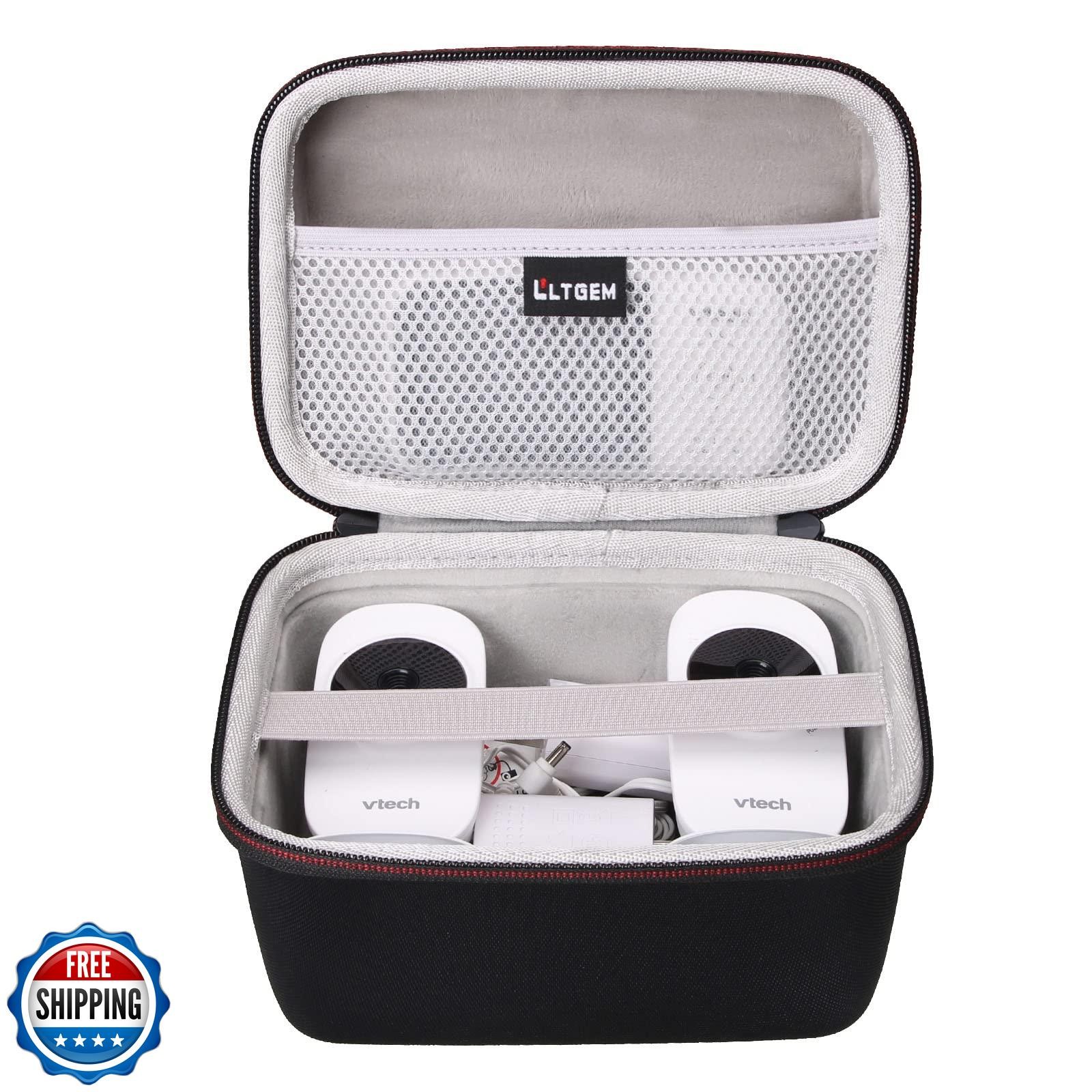 L LTGEM Baby Monitor Travel Case for Kidsneed/Babysense/VTech/Infant Optics D