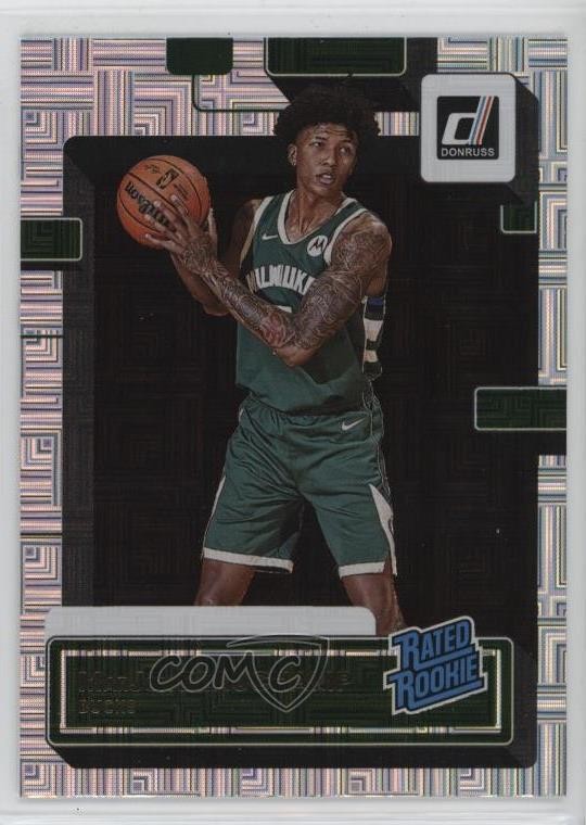2022-23 Panini Donruss Rated Rookie Choice MarJon Beauchamp #224 Rookie RC hu1