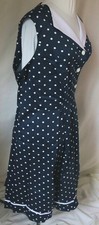 Joe Browns Blue Vintage Polka Dot Dress Size 26