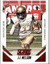 2015 Score J.J. Nelson Rookie #430 RC Arizona Cardinals