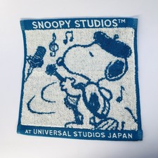 Snoopy Universal Studios Japan Cotton Small Face Cloth Towel Square 20cm New