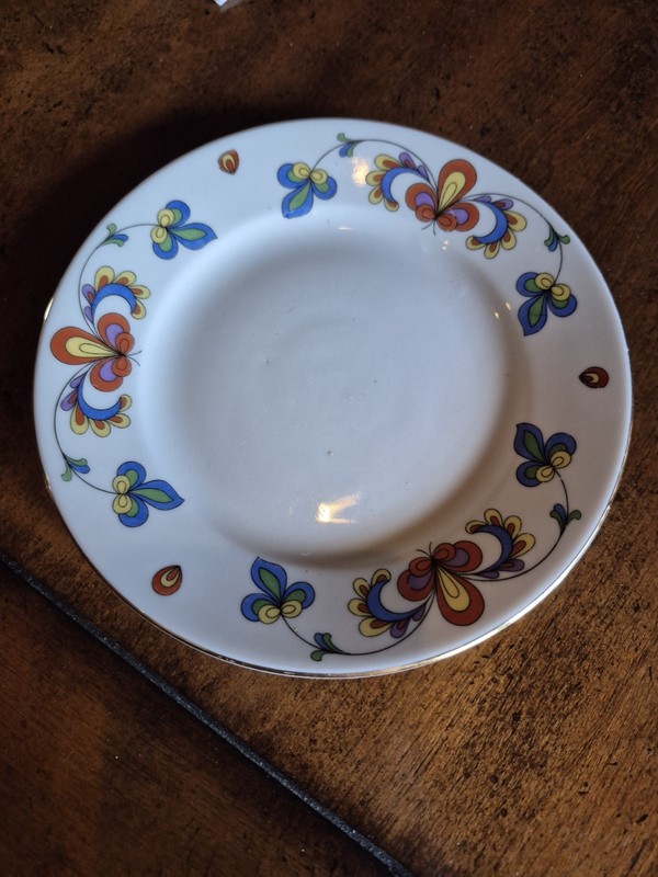 Farmers Rose Salad Plates Set Of 6