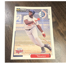 Upper Deck 1998 Torii Hunter #158 Minnesota Twins Diamond Debut Rookie Card. rookie card picture