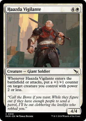 Haazda Vigilante #18 (LP) Murders Karlov Manor MKM Magic MTG