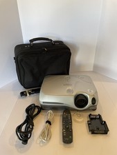 Hitachi CP- 445 LCD Projector With Case Cables And Remote