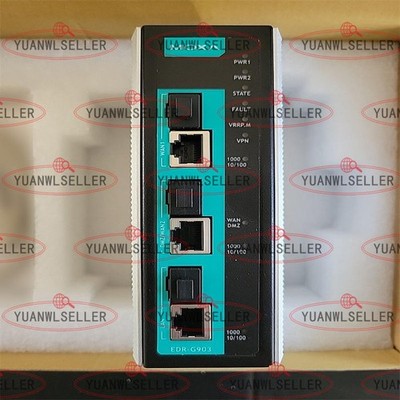 1PC NEW MOXA EDR-G903 Firewall/NAT/VPN Industrial Security Router