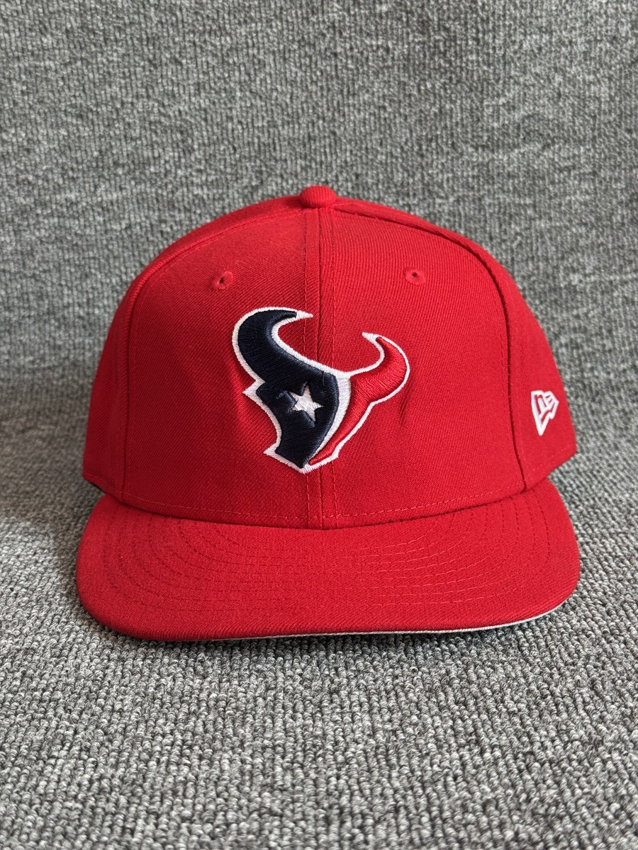 New Era Houston Texans 9FIFTY Snapback Red One Size Retro NFL Cap Unisex Adult