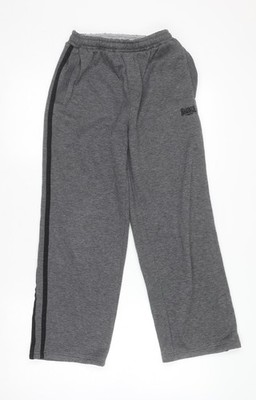 Lonsdale Trainingshose Jungen grau 11-12 Jahre Fleece Regular Fit Jogginghose