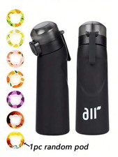 1pc Air Water Bottle With 1pc Random Flavor P...