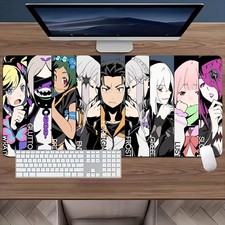 40 90cmLarge Gaming Mouse Pad - Anime Manga Desk Mat with Non-Slip Rubber Base,