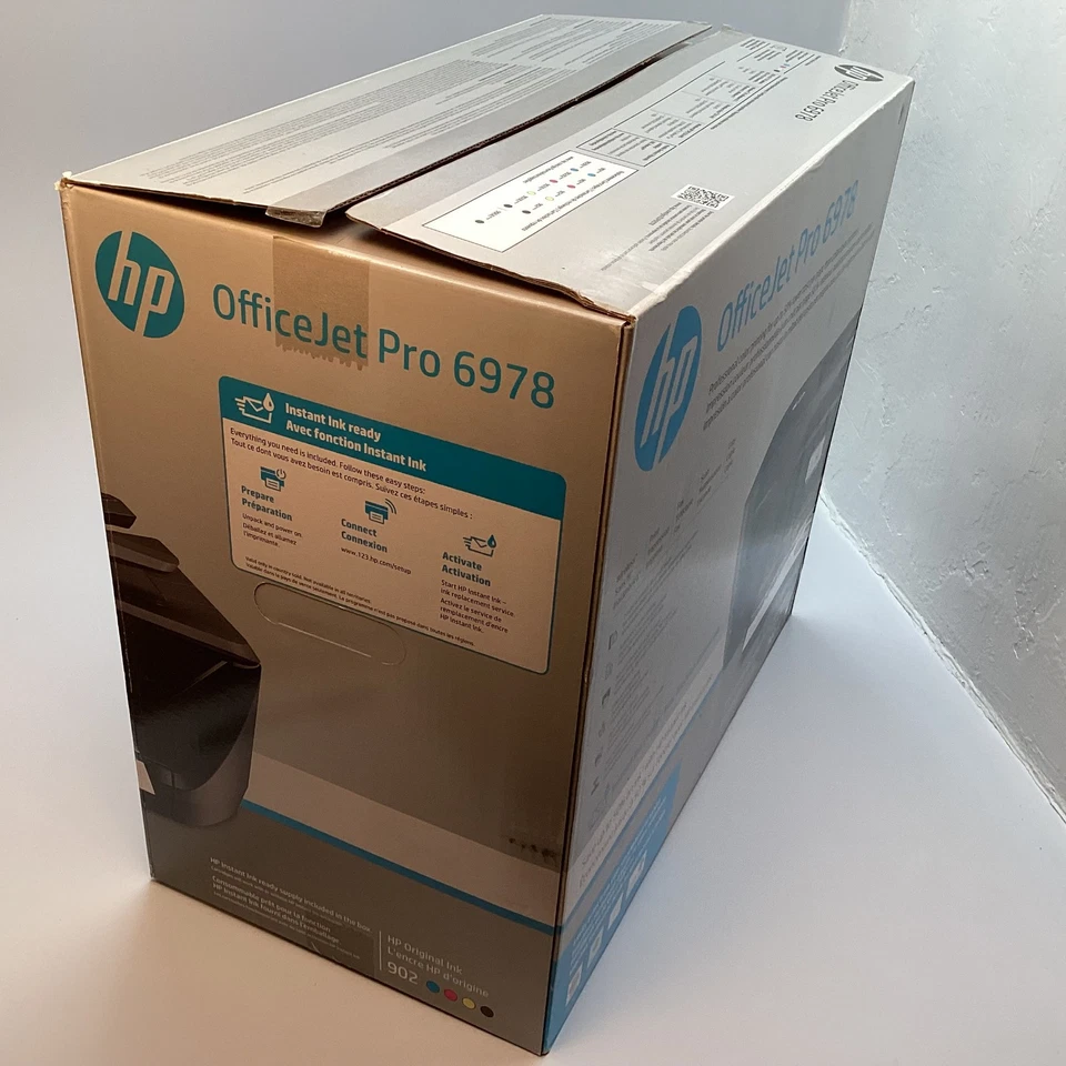 Impresora inalámbrica todo en uno HP OfficeJet Pro 6978 | Nueva caja abierta T0F29A - COMO NUEVA Foto 3 de 4