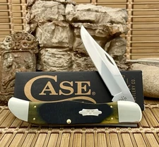 Case XX USA 2025 Sawcut Olive Green Bone 39234 Large Folding Hunter Pocket Knife