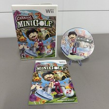 Carnival Games: Mini-Golf (Nintendo Wii, 2008) CIB Tested And Working