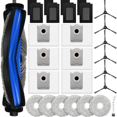 24 Stück Zubehör für Ecovacs Deebot T50 MAX PRO Omni/MAX PRO Omni Gen2 Saugro...
