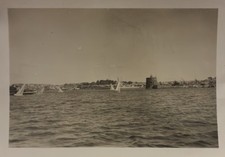 Vintage 1950s Photo of Malta. Harbour, Yachts, Ships, Travel, Holiday