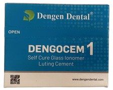 Permanent Cement For Fixing Loose Caps Crown Bridges Luting Kit GIC Dental