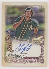2017 Topps Gypsy Queen Chad Pinder #GQA-CP Auto sh7
