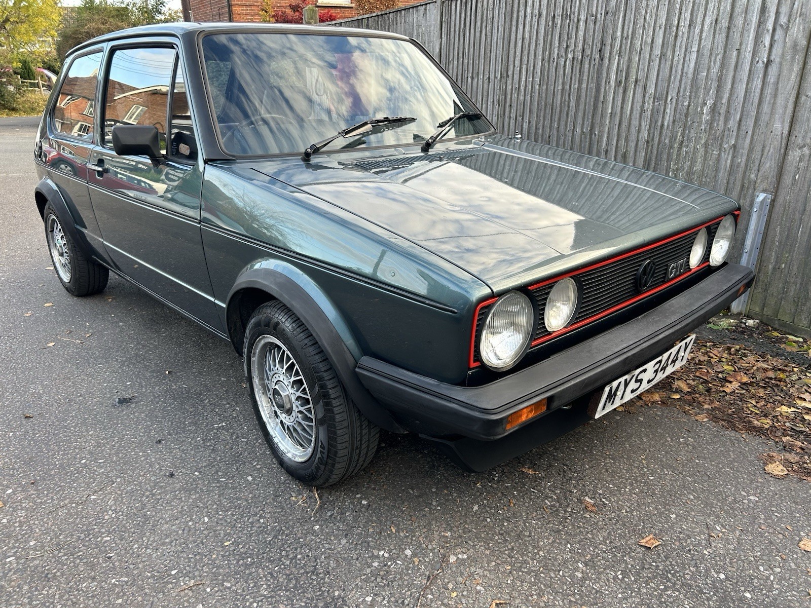 1983 Mk1 VW Golf Gti Lhasa Green 1.8