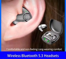 Waterproof Wireless Bluetooth 5.3 Headsets Mini headset Painless Call Noise Canc