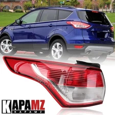 Left Outer Driver Tail Light Assembly Rear Brake Lamp For Ford Escape 2013-2016