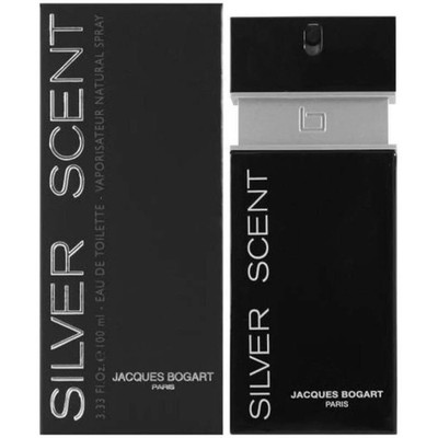 JACQUES BOGART SILVER SCENT 3.3 OZ EDT SPRAY FOR MEN NEW IN BOX