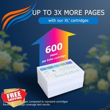 TRIXINK LC103XL Magenta Ink Cartridges, Compatible Brother MFC-J870DW, 2-Pack