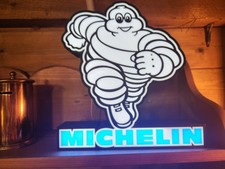 3D PRINTED MICHELIN MAN BIBENDUM LIGHT BOX  MAN CAVE HOME BAR FREE P&P