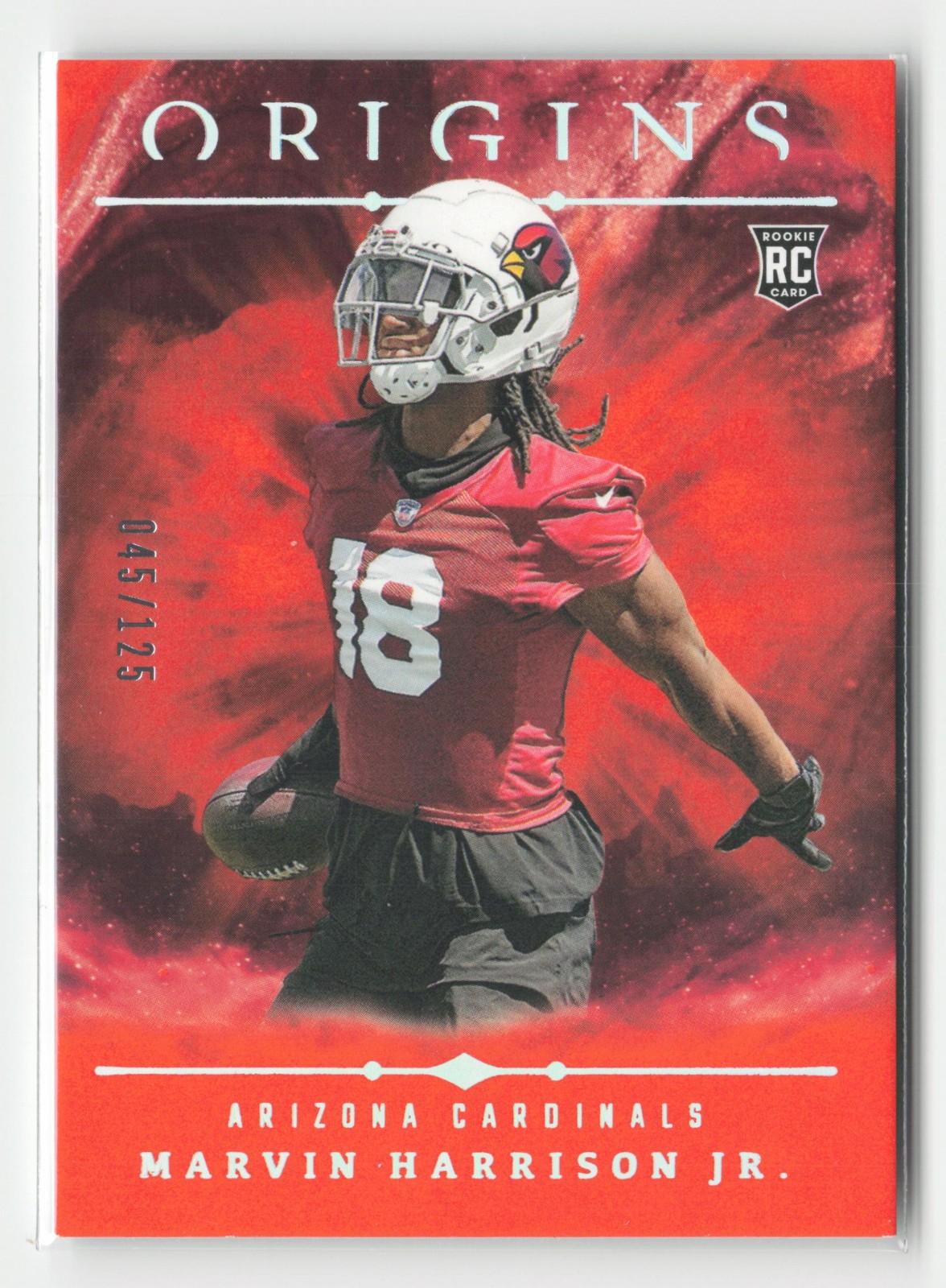 Marvin Harrison Jr. 2024 Panini Origins #148 Orange #/125