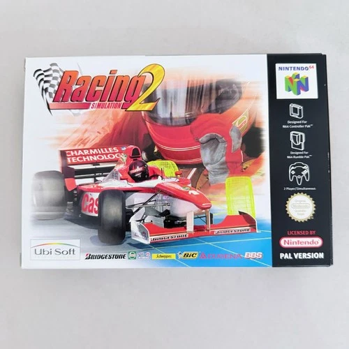 Racing Simulation 2 - Nintendo 64 - N64 - Boxed - PAL!